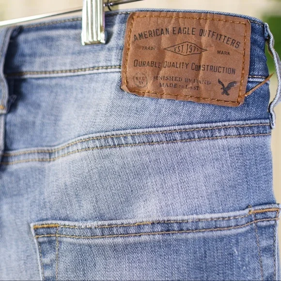 American Eagle Core Flex Distressed Shorts - Picture 4 of 7